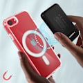 Miniatyrbillede 4 af 5: iPhone 8, SE 2020 og SE 2022 etui og Powerbank 5000 mAh Magsafe Swissten Svart