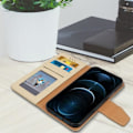 Miniatyrbillede 3 af 4: Apple iPhone 12 / 12 Pro Case Folio Wallet Funktion Guld Stander Gul