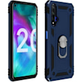 Miniatyrbillede 1 af 4: Stødsikker etui - AVIZAR - Honor 20 / Huawei Nova 5T - Video Support Ring - Bi-materiale - Blå Blå