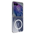 Miniatyrbillede 2 af 5: Coque MagSafe til Motorola Razr 60 Ultra Polycarbonat Silikone Gel Transparent Vit