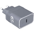 Miniatyrbillede 4 af 4: Lader - Force Power - USB C 65W - Smartphone - Mørkegrå - 2 års garanti Kolgrå