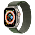 Miniatyrbild 1 av 2: Armband för Apple Watch 38 / 40 / 41mm Sport i Vävd Nylon Devia Kaki Grön