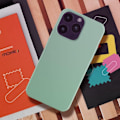 Pikkukuva 4 / 5: iPhone 14 Pro Max suojakuori - MOXIE - Puolijäykkä - Ohut ja kevyt - Minttu Mynta