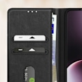 Pikkukuva 5 / 5: Honor Magic 7 Lite Kansi Lompakko ja Videotuki Musta Svart