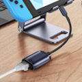 Pikkukuva 3 / 5: USB-C-Ethernet-sovitinkaapeli - AVIZAR - Nopeus 100 Mbps - Pituus 10 cm - Tummanharmaa
