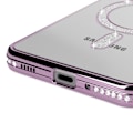 Miniatyrbillede 4 af 6: Coque Diamant til Samsung Galaxy A16 MagSafe Kontur Rhinsten Lilla Lila