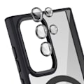 Miniatyrbillede 2 af 5: Taske til Samsung S24 Ultra - AVIZAR - MagSafe - Kamerabeskyttelse Sort glas Svart