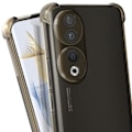 Miniatyrbillede 4 af 4: Stødsikker etui til Honor 90 silikoneforstærkede hjørner Imak Translucent Black