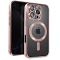 Pikkukuva 2 / 6: MagSafe Case iPhone 16 Prolle Silicone Chrome Contour Champagne Pink Rosa