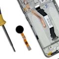 Miniatyrbild 4 av 4: Fingeravtrycksläsare för Xiaomi Redmi Note 8 Pro Grå Grå