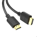 Pikkukuva 2 / 5: HDMI 2.0 -kaapeli 4K 60Hz TV:lle, kullattuja liittimiä, 1m, Swissten, musta