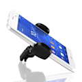Miniatyrbillede 1 af 4: Støttebil - Akashi - 360° Rotations - A/C Gittermontering - Smartphone - Sort Svart