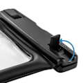 Miniatyrbillede 3 af 5: Vandtæt flydende cover til smartphone 6.8 tommer touch Akashi sort Svart