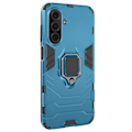 Miniatyrbild 2 av 5: Coque för Samsung Galaxy A26 Med Ringstöd Stöttålig Blå Blå