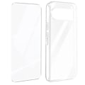 Pikkukuva 2 / 5: Suojauspaketti Google Pixel 9 Pro XL -kotelolle ja karkaistulle lasille Mayaxess Transparent Transparent