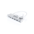 Pikkukuva 1 / 5: USB Hub - Satechi - ST-UCICHS - 6 Porttia - Kiinnitys iMac 24'' - Alumiini Hopea