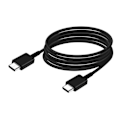 Pikkukuva 2 / 5: USB-C-USB-C-kaapeli 60 W lataus- ja synkronointi 1,8 m Alkuperäinen Samsung Black