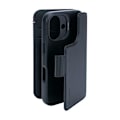 Miniatyrbild 3 av 4: iPhone 16 Pro-fodral - Decoded - MagSafe - Full-grain läder - Semi-stivt - Blå Blå