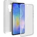 Miniatyrbillede 1 af 4: Coque - Huawei - Mate 20 - 360° beskyttelse - Ultra-tynd - Silikone og Polykarbonat Vit