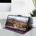Miniatyrbild 4 av 4: Plånboksfodral - AVIZAR - Oppo Find X3 Neo - Lila - Videostöd - Kortförvaring Lila