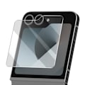Miniatyrbild 1 av 6: Härdat glas för Z Flip 6 Dubbelförstärkt Stötsäker 1,8 m Antireflex UAG Transparent Transparent