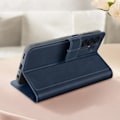 Miniatyrbillede 4 af 6: Etui til Samsung Galaxy A15 5G - AVIZAR - Wallet Video Support Funktion - Blå - Flap - Glat Blå