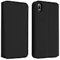 Miniatyrbillede 1 af 4: Housse - AVIZAR - Huawei Y5 2019 - Wallet Cover - Øko-læder - Video Støtte Svart