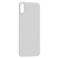 Miniatyrbild 3 av 4: Ersättningsbakglas för Apple iPhone X - AVIZAR - Silver - Grå - 19 g Grå