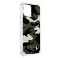 Miniatyrbillede 2 af 4: iPhone 12 og 12 Pro etui med strop Grøn Guess Camouflage Pattern Green