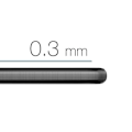 Miniatyrbillede 4 af 4: Hærdet glasfilm skærmbeskytter Huawei P8 Lite 2017 - Anti-eksplosion Transparent