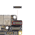 Pikkukuva 3 / 4: Kotipainike FPC-liitin iPhone SE 2020, 8 Plus ja 8 Black - AVIZAR - Laadukas varaosa Svart