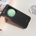 Miniatyrbillede 3 af 5: Coque Rigide - Flod Case - Samsung Z Flip 5 - Sort - Stødabsorberende - Ridsefast Svart