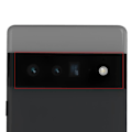 Miniatyrbillede 3 af 4: Bagkameraobjektiv - AVIZAR - Google Pixel 6 Pro - Sort - Højkvalitetsbeskyttelse Svart