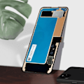 Pikkukuva 4 / 4: LCD-näyttö - AVIZAR - Google Pixel 5 - Karkaistu lasinen kosketusnäyttö - Musta - Helppo asennus Svart