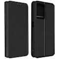 Miniatyrbillede 2 af 5: Taske til Oppo A77 - AVIZAR - Flip Card Holder Video Support - Sort Svart