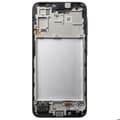 Fuldskærm til Galaxy A17 5G LCD TFT-panel med let monteringsramme i sort Svart