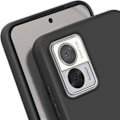 Miniatyrbild 4 av 5: Fodral till Motorola Edge 30 Neo Silikon Matt Finish Soft Touch Black Svart