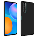 Pikkukuva 1 / 4: Suojakuori - Huawei - P smart 2021 - Pehmeä silikonigeeli - Soft Touch - Musta Svart