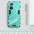 Miniatyrbillede 4 af 4: Coque - Bibercas - Huawei Nova 9 og Honor 50 - Hård - Stødabsorbende - Stativ til video support Turkosblå
