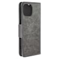 Miniatyrbild 1 av 5: Fodral till iPhone 15 - AVIZAR - Flip Wallet Video Support Handledsrem Grå Grå