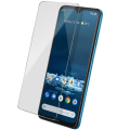 Miniatyrbild 1 av 4: Skärmskyddsfilm - Nokia - 8.3 - 9H härdat glas - Stötsäker - Fasade kanter - Transparent vit Klar vit