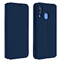 Miniatyrbillede 3 af 4: Housse til Samsung Galaxy A40 - AVIZAR - Folio Wallet Cover - Øko-læder - Natsort - Støttefunktion Midnattsblå