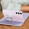 Miniatyrbild 3 av 4: Fodral till Samsung S23 Plus Ringhållare Original Clear Gadget Transparent