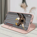 Miniatyrbild 4 av 4: Plånboksfodral - AVIZAR - Samsung Galaxy S22 Plus - Rosaguld - Hård - Videostöd funktion Rose guld