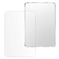 Miniatyrbild 2 av 5: iPad Mini 2021 Fodral + Film - AVIZAR - Premium 360° skyddspaket - Vit - Syntet - Blandat Vit