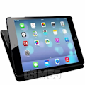 Miniatyrbild 3 av 4: iPad Air Case 360° Roterande Folio Cover Stativ Funktion Stötsäkert skydd Svart