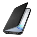 Pikkukuva 2 / 4: Samsung Note 10 Lite Case Smart Sleep alkuperäinen läppällinen lompakkokorttikotelo, musta