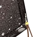 Pikkukuva 4 / 4: Glitter kotelo Samsung Galaxy S23 Ultra Semi-riid Spark Case mustalle