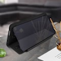 Miniatyrbild 3 av 4: Etui - AVIZAR - Mi 9T - Styv - Transparent lock - Svart videostöd Svart