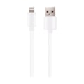 Miniatyrbillede 1 af 4: Cabel Lightning til USB 10W Opladning og Synchronisering 1m Grab 'N Go Hvid